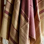 Bath towels - ORGANIC COTTON FOUTA - SAND Collection - SAND & PLUM Color - KARAWAN AUTHENTIC