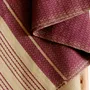 Bath towels - ORGANIC COTTON FOUTA - SAND Collection - SAND & PLUM Color - KARAWAN AUTHENTIC