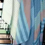 Bath towels - ORGANIC COTTON FOUTA - SOUTHERN COLLECTION - ADRIATIC COLOR - KARAWAN AUTHENTIC