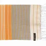 Serviettes de bain - FOUTA EN COTON BIOLOGIQUE - Collection SUD - Couleur INDIA GOLD - KARAWAN AUTHENTIC