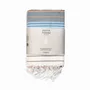 Bath towels - FOUTA WOVEN IN ORGANIC COTTON - SOUTH - COLOR WAVES - KARAWAN AUTHENTIC