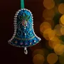 Christmas garlands and baubles - Festive ornaments - hand embroidered holiday decor - I WAS A SARI