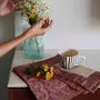 Dessous de plat - Des sets de table recyclés pour la décoration de la table à manger à l - I WAS A SARI