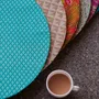 Dessous de plat - Des sets de table recyclés pour la décoration de la table à manger à l - I WAS A SARI