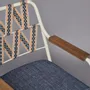Desk chairs - Tiyana Comedor Tela Chair Blue - NA'LAGO
