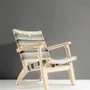 Lounge chairs for hospitalities & contracts - Nalago Lounge Chair Black & White - NA'LAGO