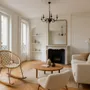 Chambres d'hôtels - Rocking Chair Tulipan Beige - NA'LAGO