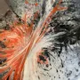Tableaux - Peinture Acrylique et résine époxy "Dance of Elements" - TURIK&ART (KSENIIA TURIK)