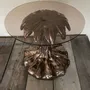 Autres tables - Petite table Pistil en céramique - ROSE ET VIOLETTE
