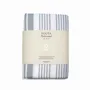 Bath towels - ORGANIC COTTON TOWEL - WHITE SAND Collection - Color BLANC & MIRAGE - KARAWAN AUTHENTIC