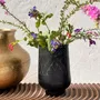 Decorative objects - ETCHED BLACK BRASS GLASS' ARABESK ' - KARAWAN AUTHENTIC