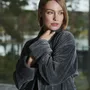 Bathrobes - Haven Bathrobe Dark Grey - LUIN LIVING