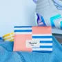 Linens - L'Essentiel pouch and its 2 tissue handkerchiefs - MOUCHÉ PARIS