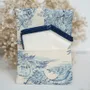 Linens - L'Essentiel pouch and its 2 tissue handkerchiefs - MOUCHÉ PARIS