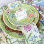 Assiettes au quotidien - La collection Floral Majolica - CASPARI