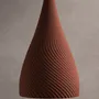 Suspensions - Lampe suspendue 'DUNE' - lampe suspendue imprimée en 3D en céramique - KERAMIK