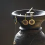 Bijoux - BOUCLES D'OREILLES "NUIT DES TEMPS" - COLLECTION ARKEOS - KARAWAN AUTHENTIC