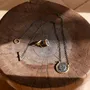 Bijoux - BOUCLES D'OREILLES CLOU "NUIT DES TEMPS" - COLLECTION ARKEOS - KARAWAN AUTHENTIC