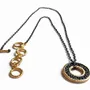 Bijoux - COLLIER PENDENTIF AVEC CHAÎNE 'NUIT DES TEMPS' - COLLECTION ARKEOS - KARAWAN AUTHENTIC