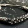 Bracelets - CHAINE TRESSE - ARGENT - FAIT MAIN - HOMME&FEMME - KARAWAN AUTHENTIC