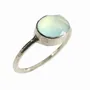 Jewelry - RING\" DROP\” SILVER 925 AQUA CHALCY - KARAWAN AUTHENTIC
