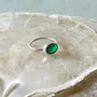 Jewelry - RING\" DROP\” ONYX GREEN 925 SILVER - KARAWAN AUTHENTIC