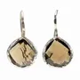 Bijoux - BOUCLES D'OREILLES ARGENT "DROP" QUARTZ FUMÉ - KARAWAN AUTHENTIC