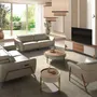 Armchairs - Sand leather armchair - ANGEL CERDÁ