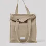 Bags and totes - Thick organic cotton canvas zip bag - LES PENSIONNAIRES