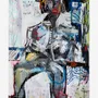 Paintings - Painting\" Sun red\” by Monsieur Jamin - GALERIE SEBBAN
