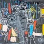 Tableaux - Tableau "Tous ensemble" de Monsieur Jamin - GALERIE SEBBAN