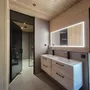 Bathroom mirrors - Full Lux Square LED Mirror (50x90cm) - SCANDINAVIAN GLASSFACTORY