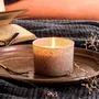 Candles - Unique Style Brown - Apple Cinnamon Scented Candle 120 g. - RUBY