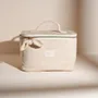 Beauty products - Our sand-coloured corduroy vanity case offers generous space for your - BACHCA