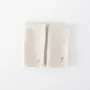 Table linen - Beige Linen Napkins (Set of 2) – Floral Embroidery - OURY HOME