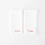 Table linen - Embroidered Linen Napkins (Set of 2) – “Bon Appétit” & “Dinner Time” - OURY HOME