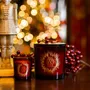 Bougies - Bougie de Noël en cire de soja parfumée faite à la main avec couvercle - EDITION FRAGRANCES