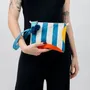 Bags and totes - Abstract Rhapsody Pouch Bag - KORES ACCESSORIES