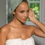 Other bath linens - Bamboo Hair Turban Towel - POULE HOUSE