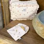 Travel accessories - Ruffled Toiletry Bag - POULE HOUSE