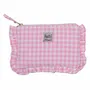 Travel accessories - Ruffled Toiletry Bag - POULE HOUSE