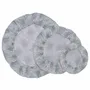 Food storage - Set of 3 Reusable Coated Cotton Food Covers - POULE HOUSE