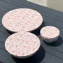 Food storage - Set of 3 Reusable Coated Cotton Food Covers - POULE HOUSE