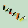 Jewelry - Geometric Earrings – Playful Forms in Color - ISUWA