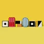 Tea and coffee accessories - Wave Coaster – Graphic Table Accent in Color - ISUWA