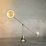 Lampes de bureau - Lampe de bureau Ovo dorée - LUMIO
