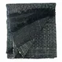 Foulards et écharpes - ETOLE EN SOIE ERI "ESHANI" GRIS ARGENT - KARAWAN AUTHENTIC