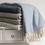 Throw blankets - Ruby Plaid - SOFIA TOSCANO