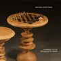 Tableaux - Atamai - Ensemble de table d'échecs en teck - ALANKARAM