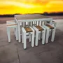Tables de jardin - Mobilier Cube - MANUFACTURE DU PARC